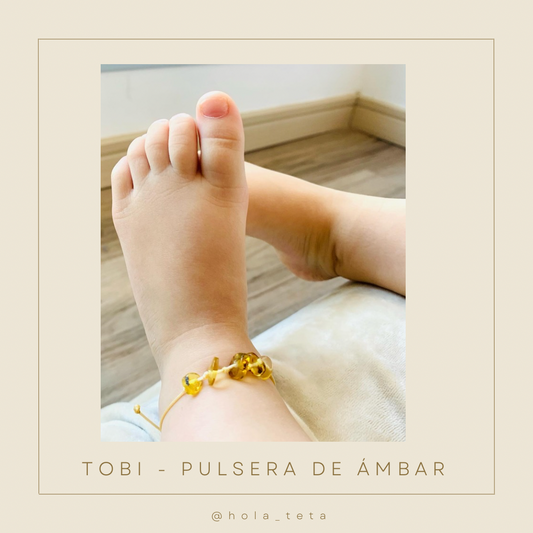 Tobi - Pulsera de Ámbar